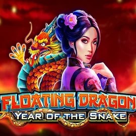 Official Slots logo: Floating Dragon Year of the Snake by Pragmatic Play at Wild Card City Casino