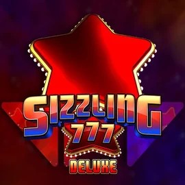 Sizzling 777 Deluxe online game logo by Wazdan on wildstylecity.com