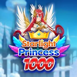 Starlight Princess 1000 logo by Pragmatic Play at Wild Card City Casino