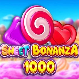 Sweet Bonanza 1000 by Pragmatic Play, showcased at wildstylecity.com – game logo