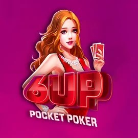 6 Up Pocket Poker slot visual from FlipLuck available on wildstylecity.com