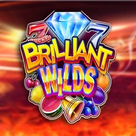 Brilliant Wilds online game logo by iSoftBet on wildstylecity.com