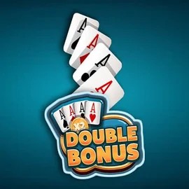 Double Double Bonus slot logo by Red Rake Gaming at Wild Card City Casino