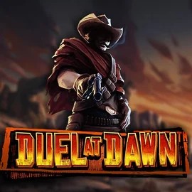 Duel At Dawn logo by Hacksaw Gaming at Wild Card City Casino