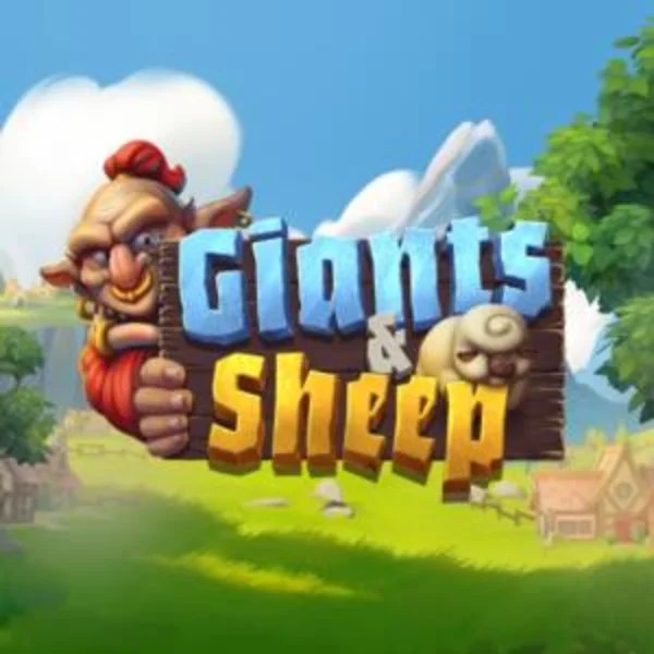 Giants and Sheep logo by Relax Gaming at Wild Card City CasinoGiants and Sheep